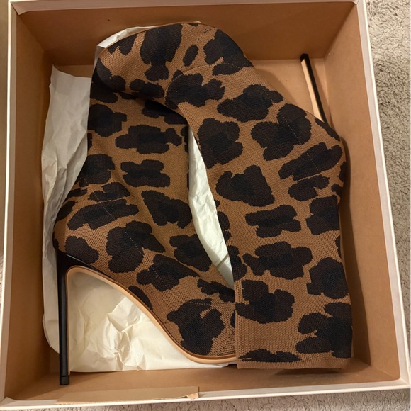 Francesco Russo Women's Brown Ankle Boots Textile Fibers size 39 NWTs - Picture 9 of 11